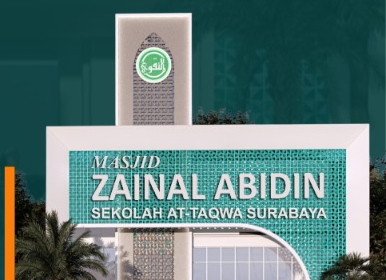 Fasad Bangunan Utama Masjid & Madrasah